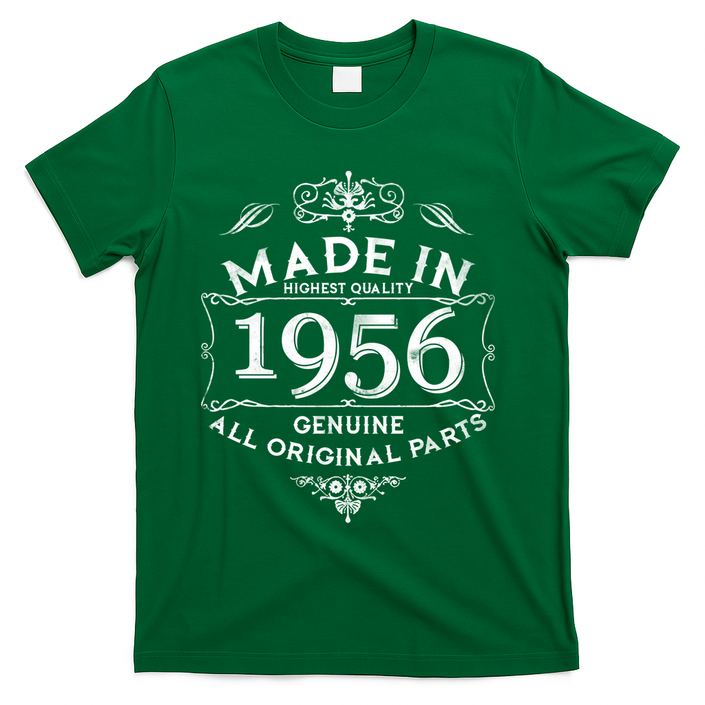 70th Birthday Made In 1956 Highest Quality Genuine All product image 4