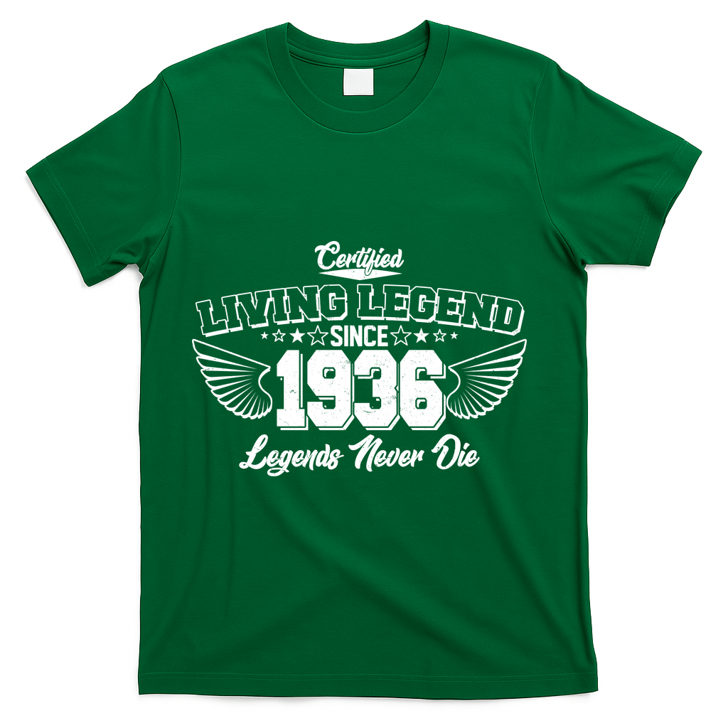90th Birthday Certified Living Legend Since 1936 Legends product image 4