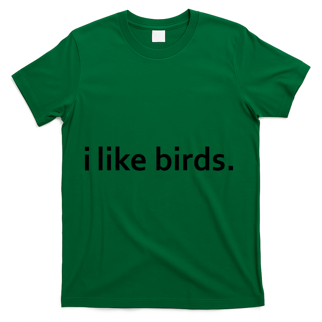 I Like Birds T-Shirt product image 4