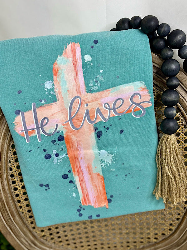 *Preorder* He lives tee product image 1