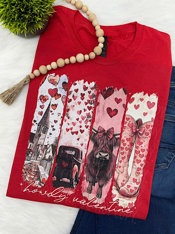 *Preorder* Valentine cow tee product image 1