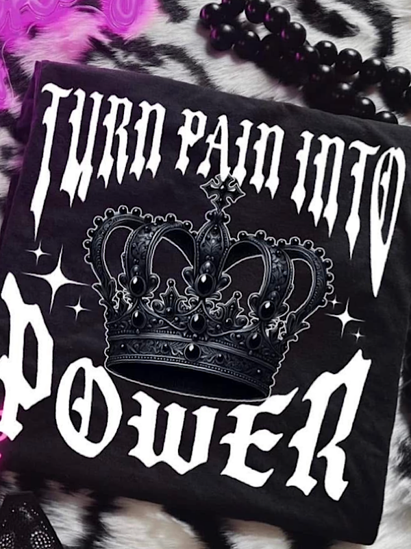*Preorder* Turn pain into power tee product image 1