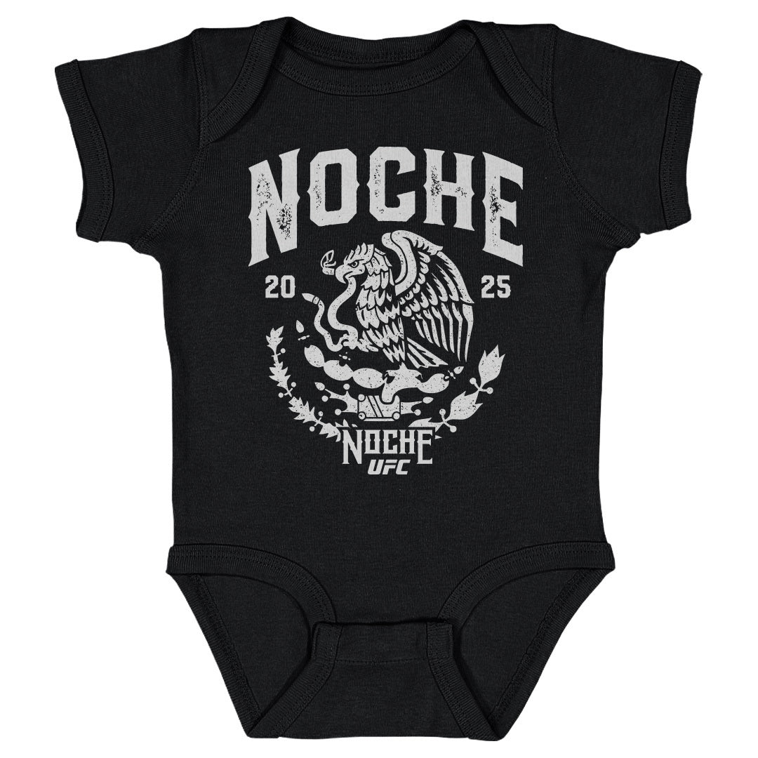 UFC Noche 2025 Emblem WHT Kids Infant Baby Romper 500 Level Officially Licensed Fan Gear