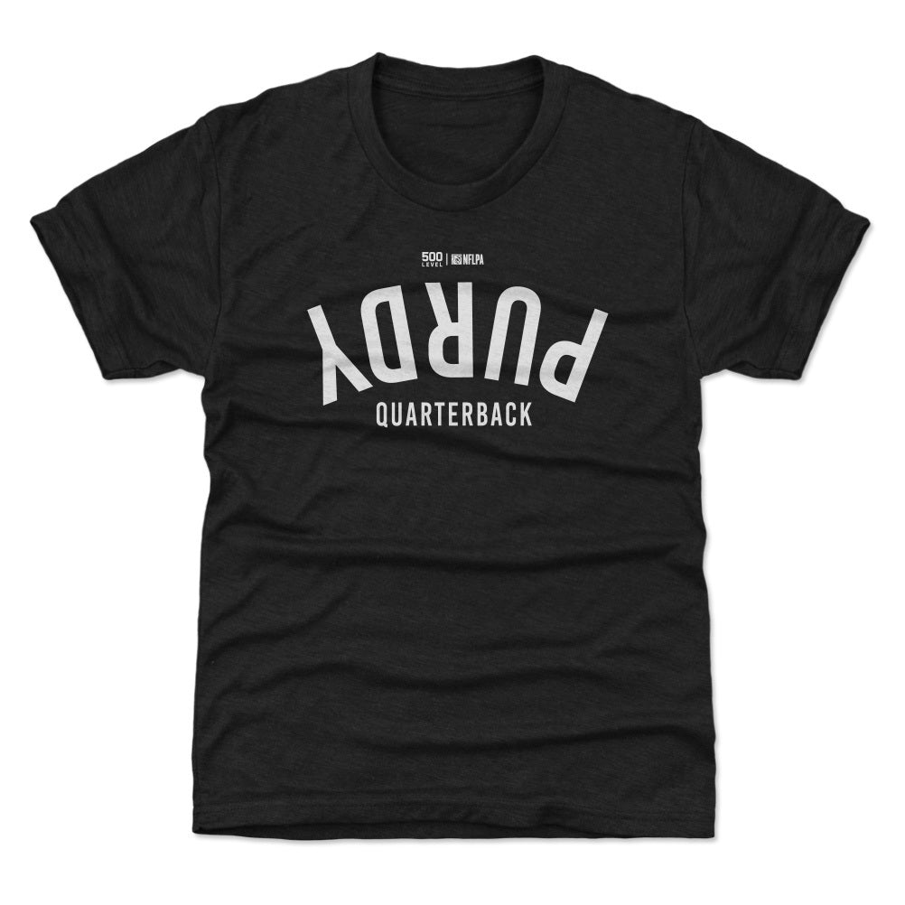 Brock Purdy San Francisco Invert WHT Kids T Shirt 500 Level product image 1
