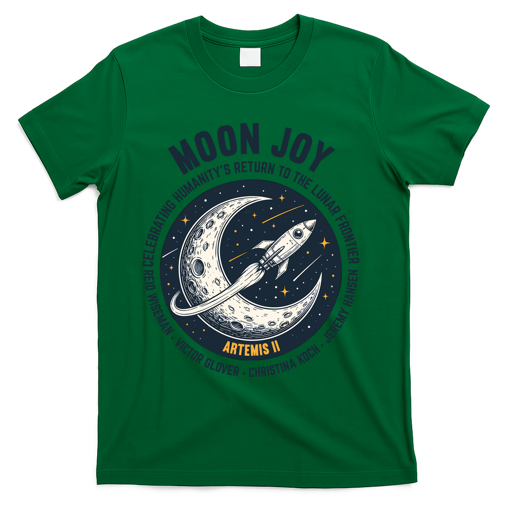 Moon Joy Artemis II T-Shirt product image 4