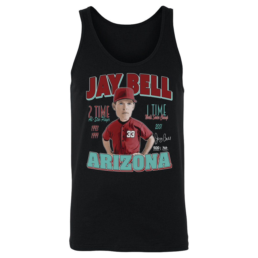 Jay Bell Arizona Comic WHT Mens Tank Top 500 Level Officially Licensed Fan Gear