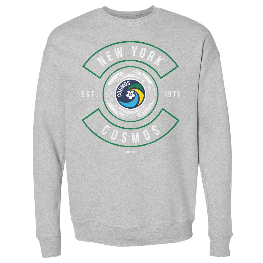 New York Cosmos Ball Arc WHT Mens Crewneck Sweatshirt 500 product image 2