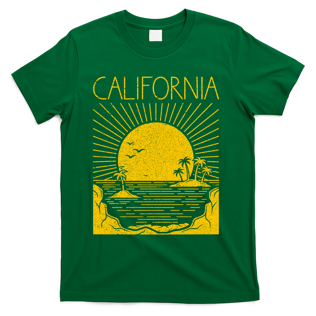 Vintage California Rising Sun T-Shirt product image 4