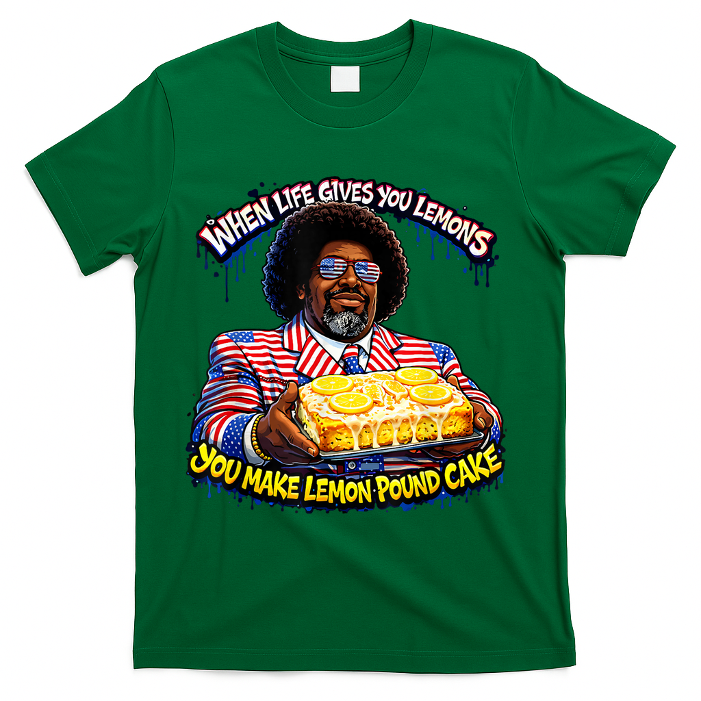 When Life Gives You Lemons Make Lemon Pound Cake T-Shirt product image 4