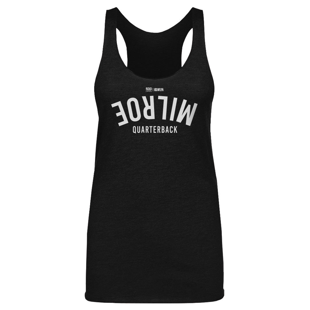 Jalen Milroe Seattle Invert WHT Womens Tank Top 500 Level Officially Licensed Fan Gear