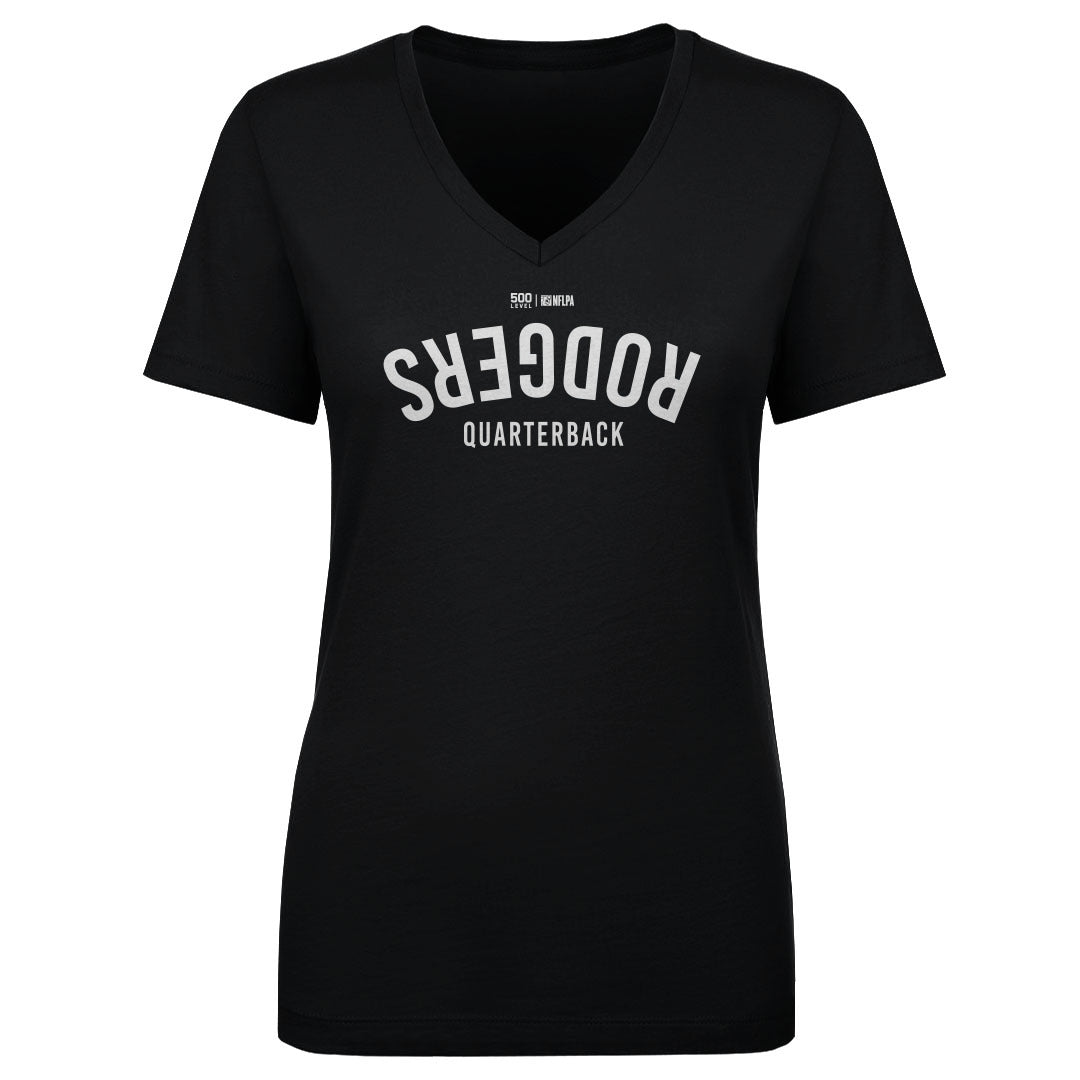 Aaron Rodgers Pittsburgh Invert WHT Womens V-Neck T Shirt product image 1