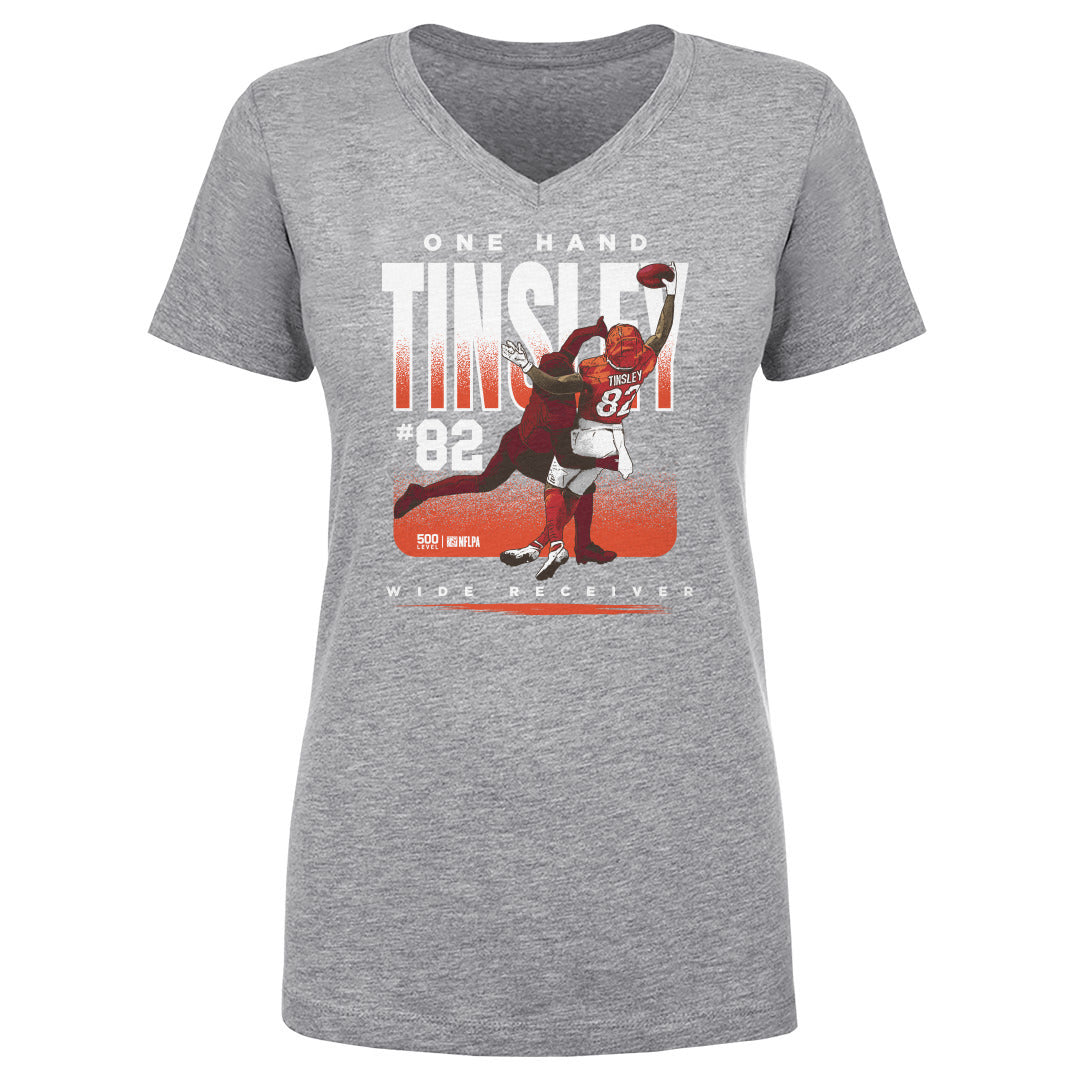 Mitchell Tinsley Cincinnati One Hand Catch WHT Womens product image 1