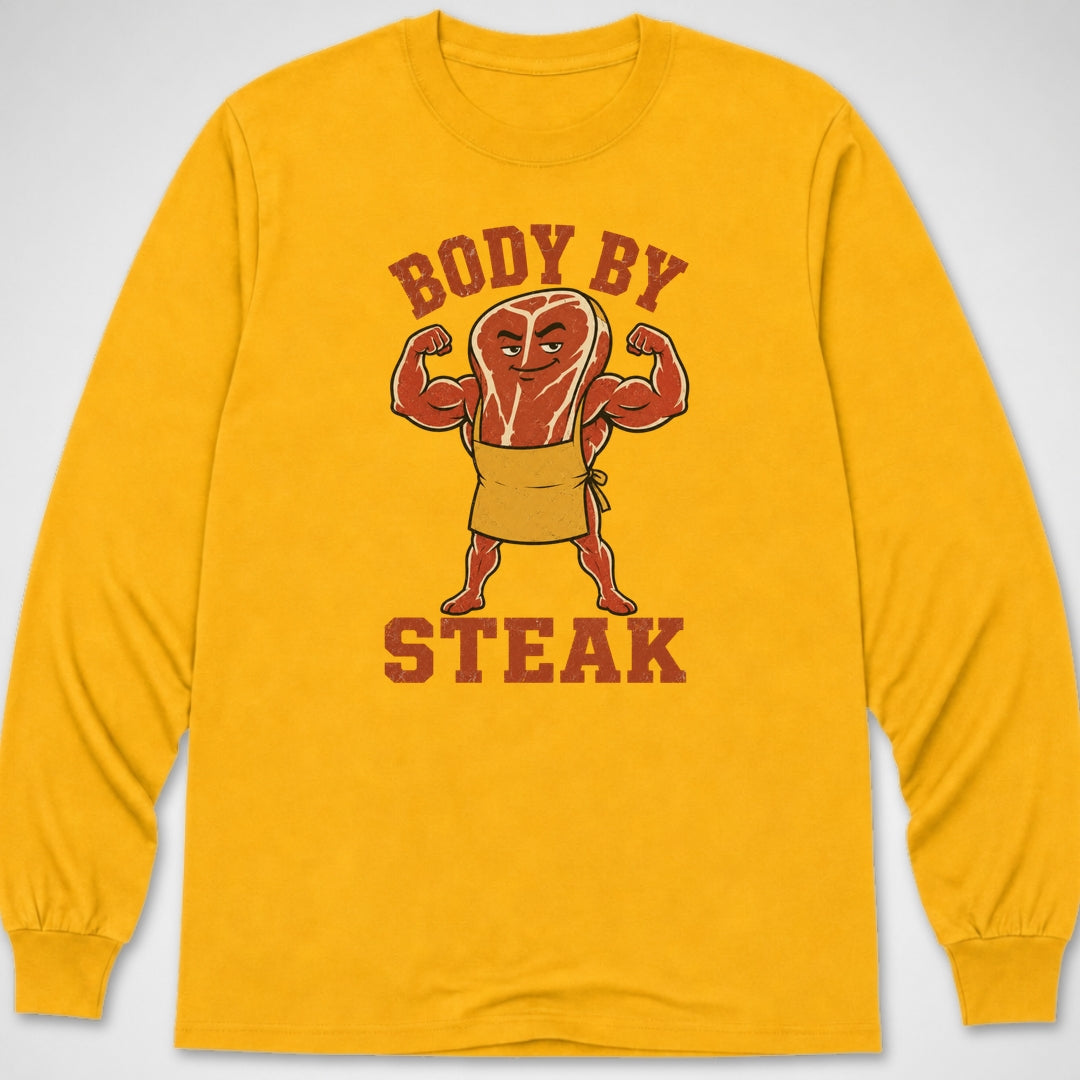 Body By Steak — Long Sleeve Tee product image 8