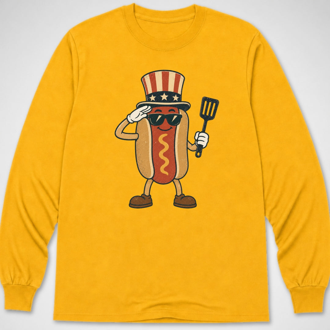 Uncle Sam's BBQ — Long Sleeve Tee product image 9