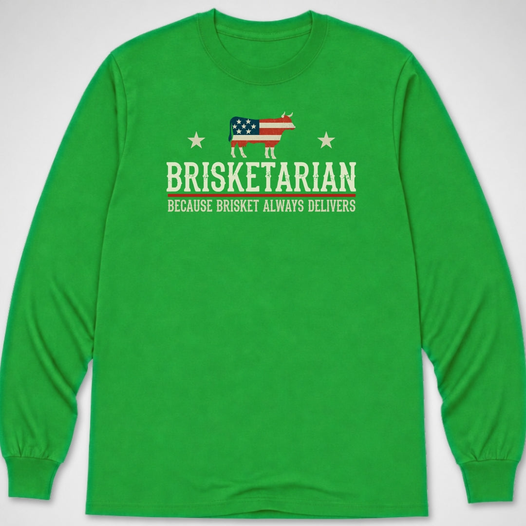 Brisketarian — Long Sleeve Tee product image 5