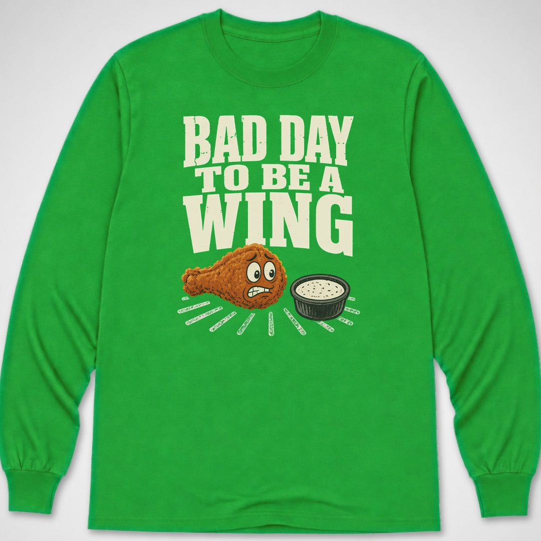 Bad Day to be a Wing — Long Sleeve Tee product image 5