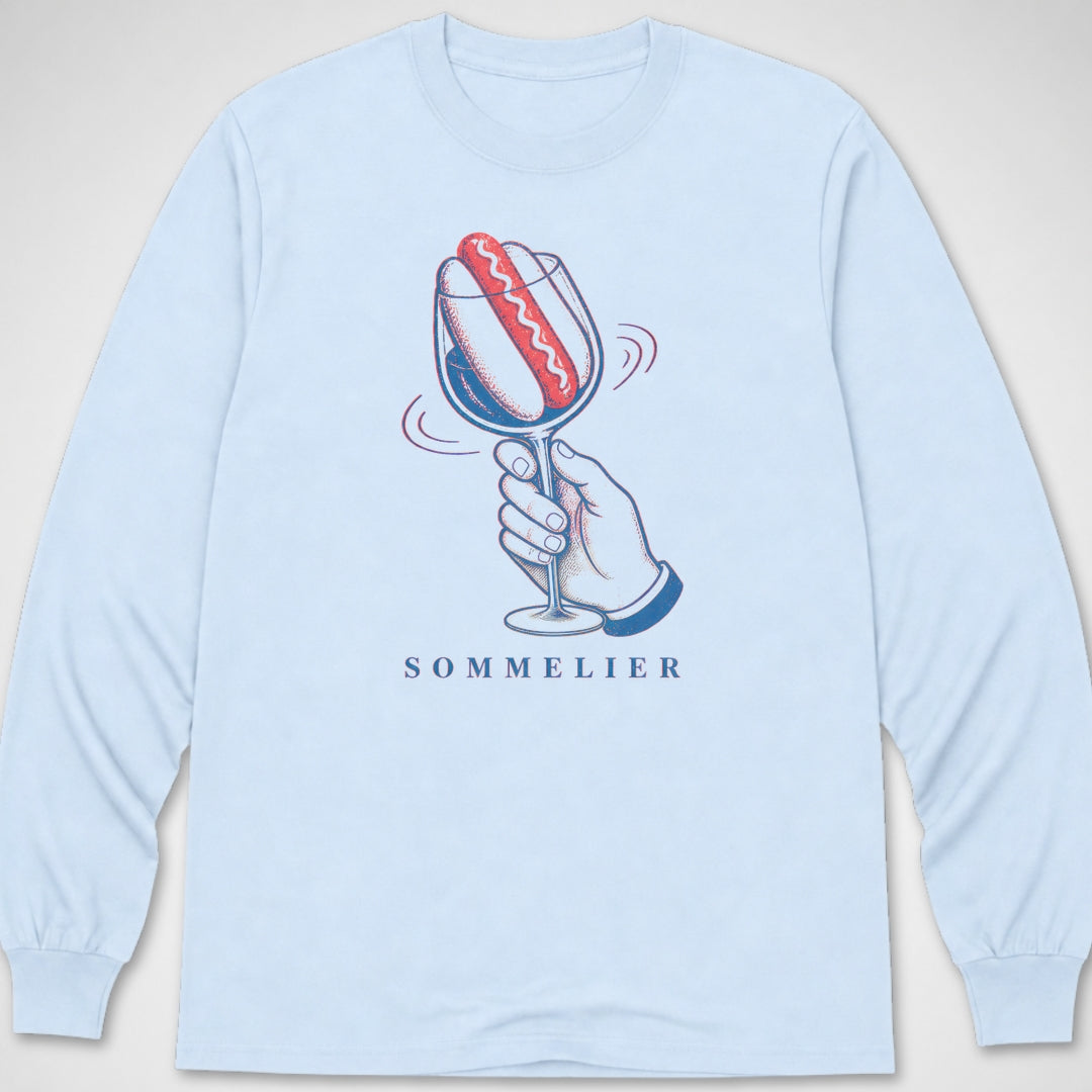 Hotdog Sommelier — Long Sleeve Tee product image 4