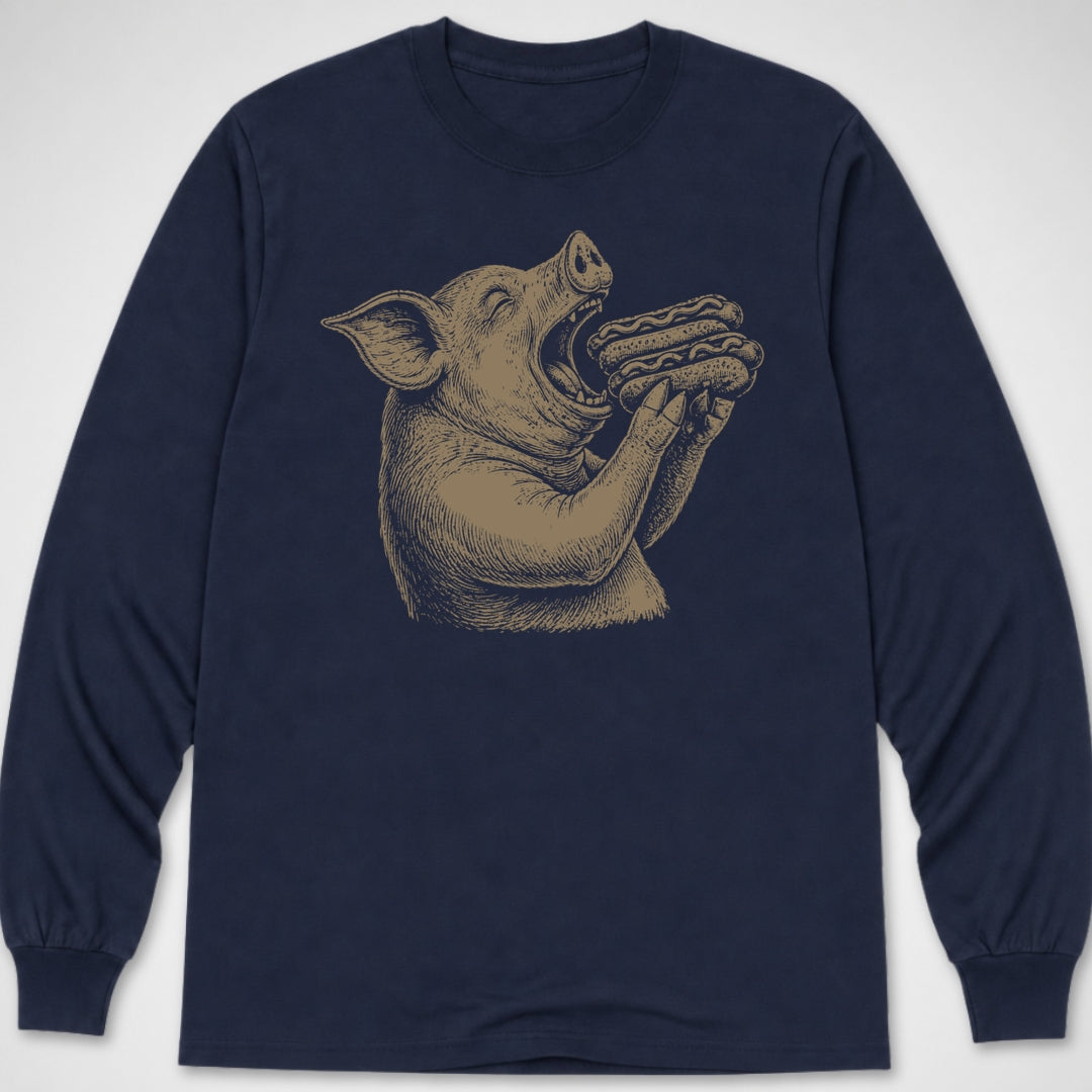 Oink Bite — Long Sleeve Tee product image 4