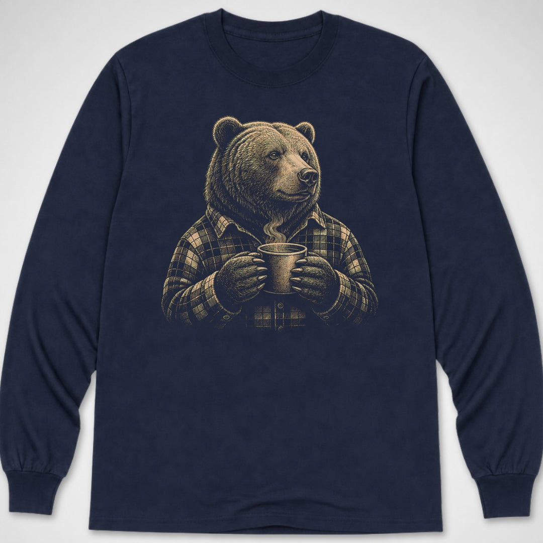 Flannel Bear — Long Sleeve Tee product image 4