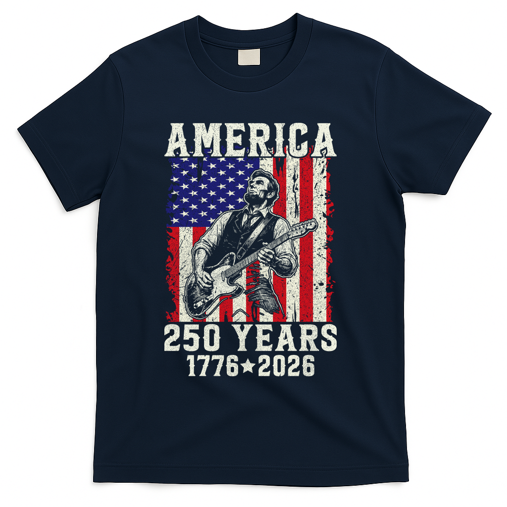 250th Anniversary Abraham Lincoln Guitar 250 Years Birthday product image 3