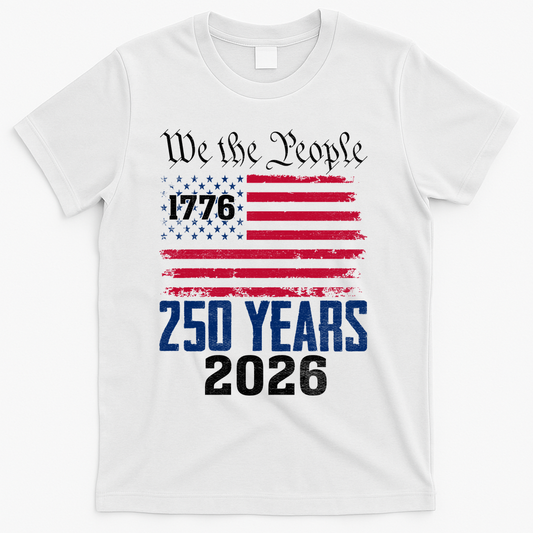 250 Years American 250th Anniversary USA T-Shirt product image 1