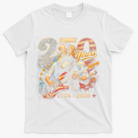 250 Years Abe Lincoln Playing Guitar 250th Anniversary product image 1