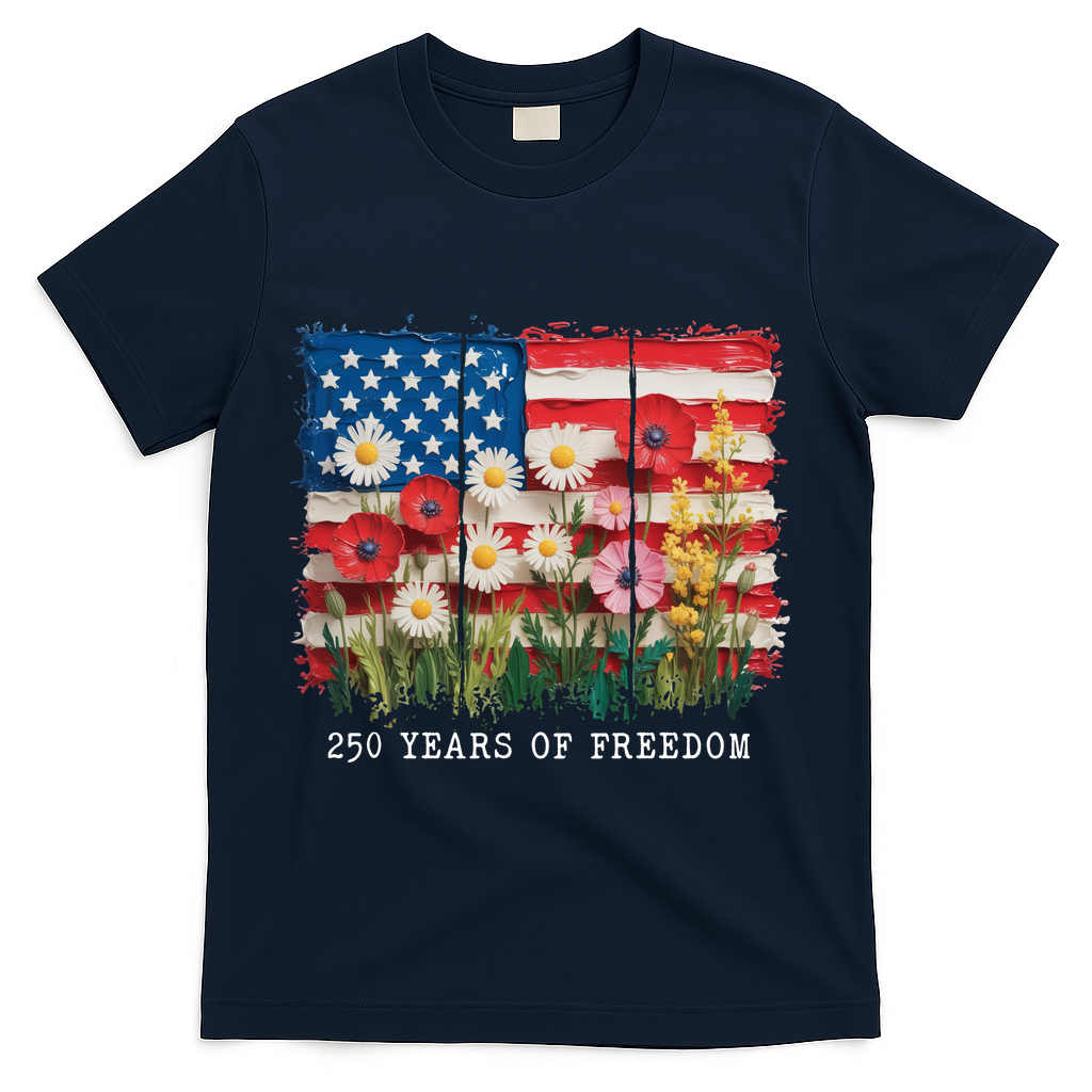 250 Years Of Freedom 4th Of July T-Shirt product image 3