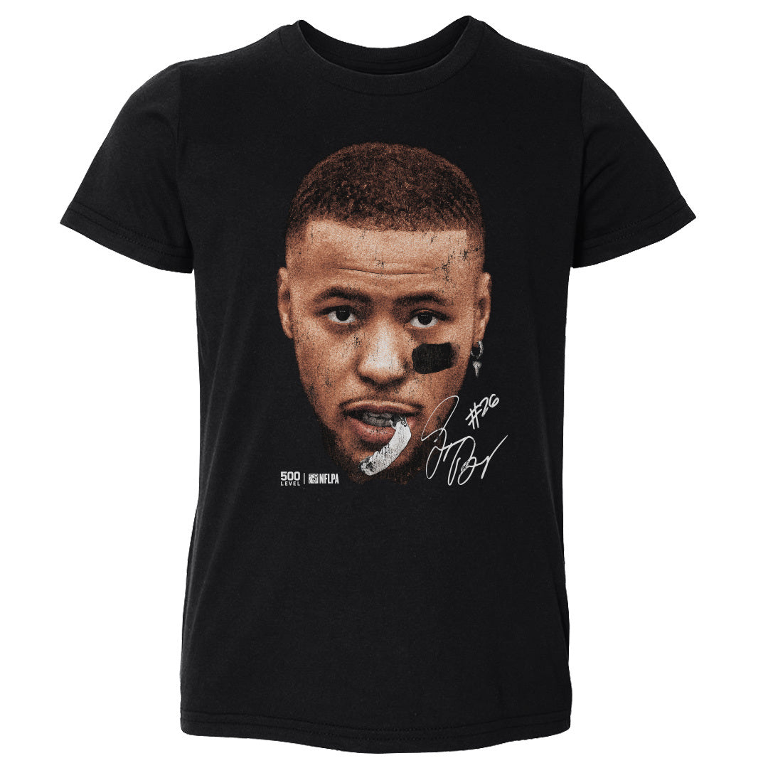 Saquon Barkley Philadelphia Vintage Head WHT Kids Toddler T product image 3