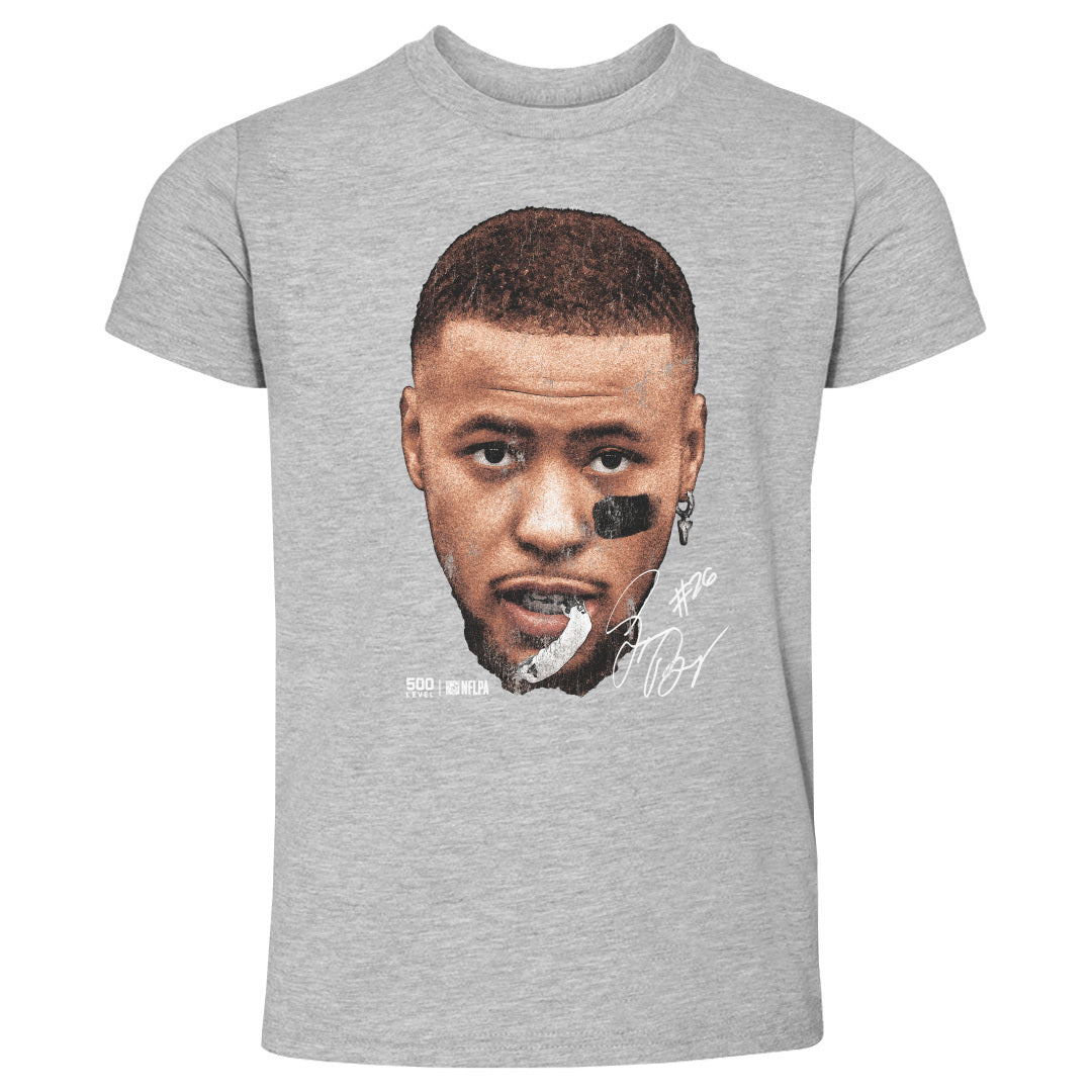Saquon Barkley Philadelphia Vintage Head WHT Kids Toddler T product image 1