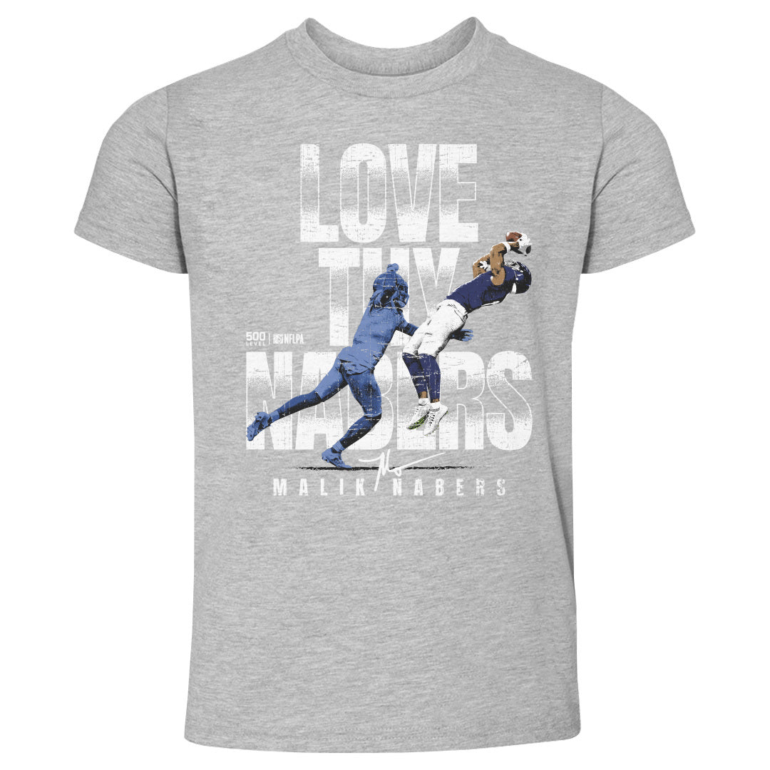 Malik Nabers New York G Love Thy WHT Kids Toddler T Shirt product image 1