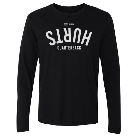 Jalen Hurts Philadelphia Invert WHT Mens Long Sleeve T product image 1