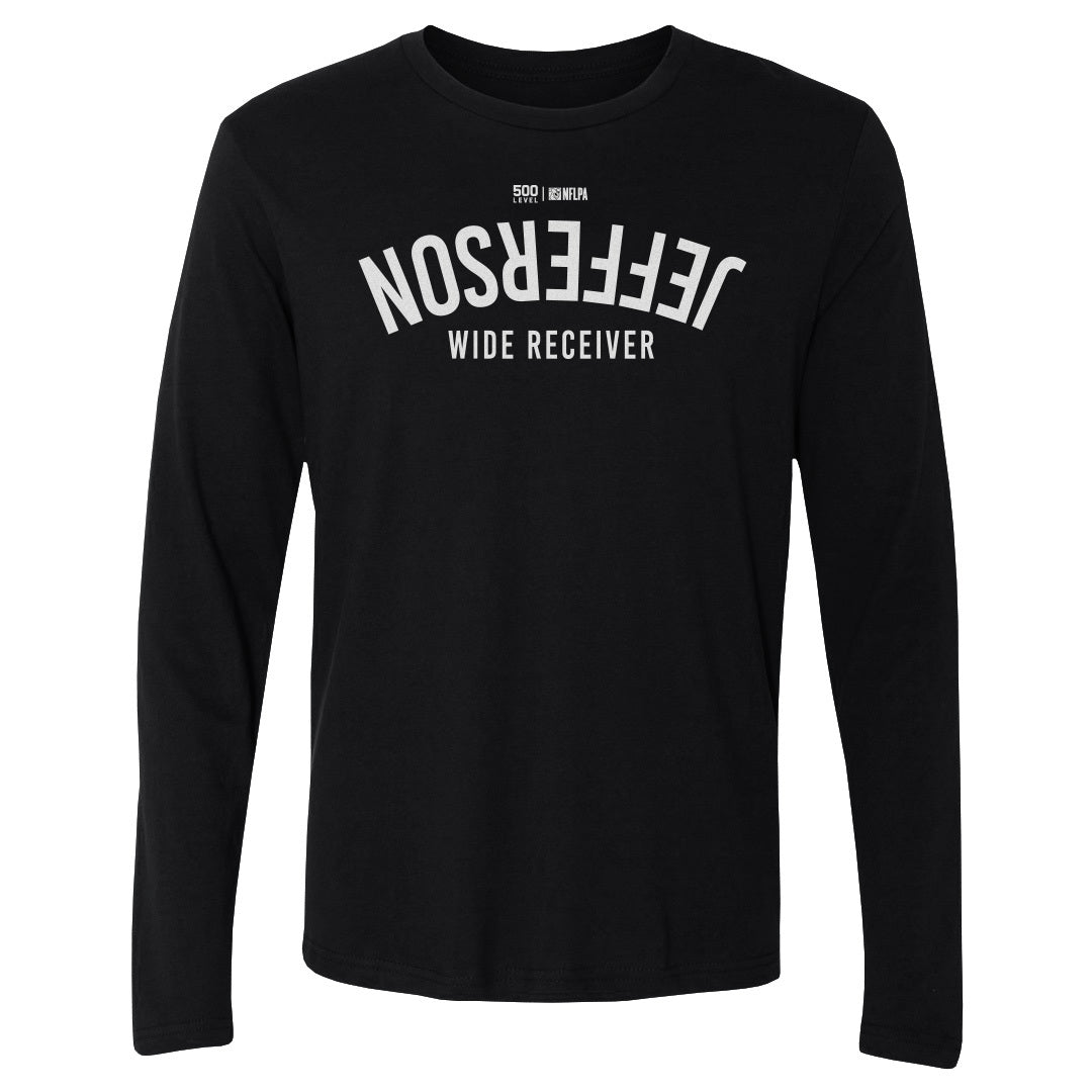 Justin Jefferson Minnesota Invert WHT Mens Long Sleeve T product image 1