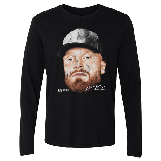 Maxx Crosby Las Vegas Vintage Head WHT Mens Long Sleeve T product image 1