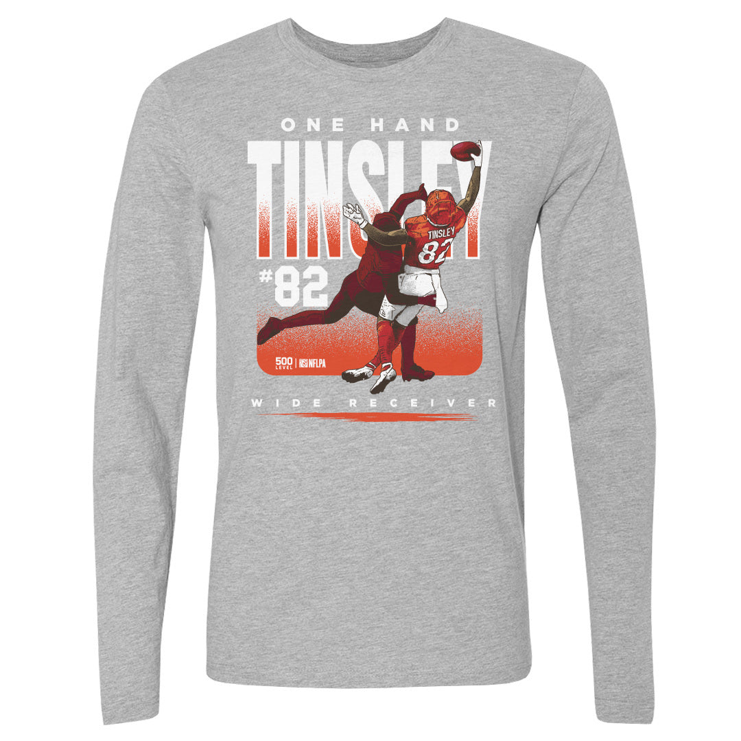 Mitchell Tinsley Cincinnati One Hand Catch WHT Mens Long product image 1
