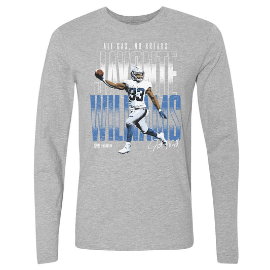 Javonte Williams Dallas All Gas No Breaks WHT Mens Long product image 1
