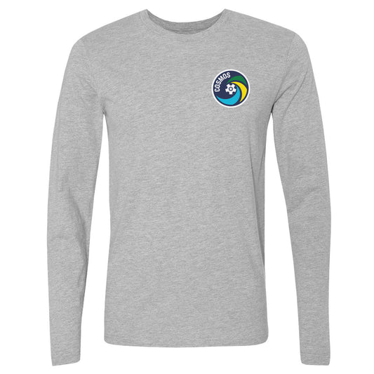 New York Cosmos Pocket WHT Mens Long Sleeve T Shirt 500 product image 1