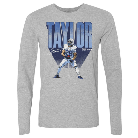 Jonathan Taylor Indianapolis Bold WHT Mens Long Sleeve T product image 1