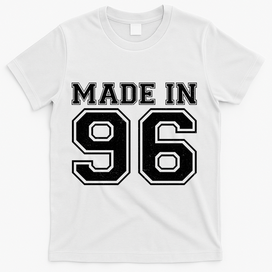30 Birthday Made In 1996 Sports Jersey T-Shirt product image 1