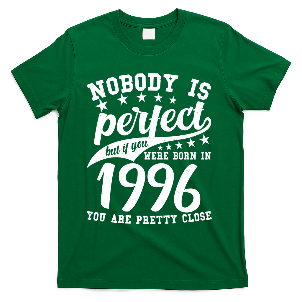 30th Birthday Nobody Is Perfect Born In 1996 You Are Pretty product image 4