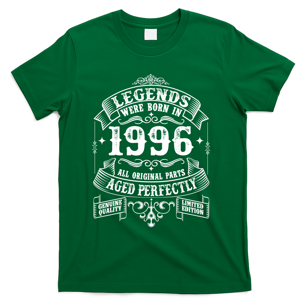 30th Birthday Vintage Scroll Border Legends Were Born Age product image 4