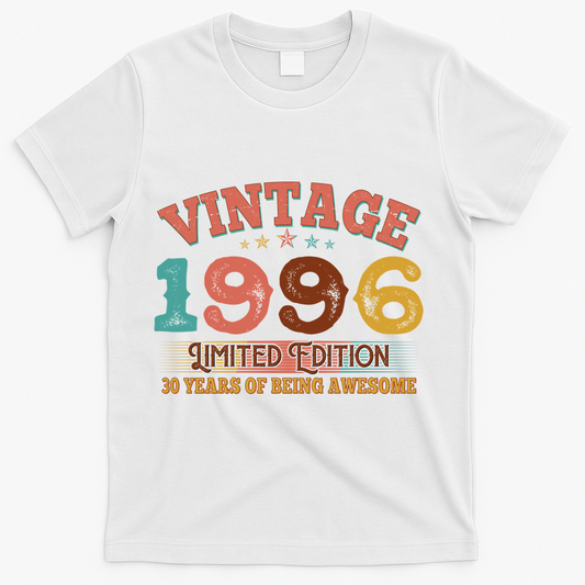 30th Birthday Vintage 1996 Limited Edition 30 Years Of product image 1