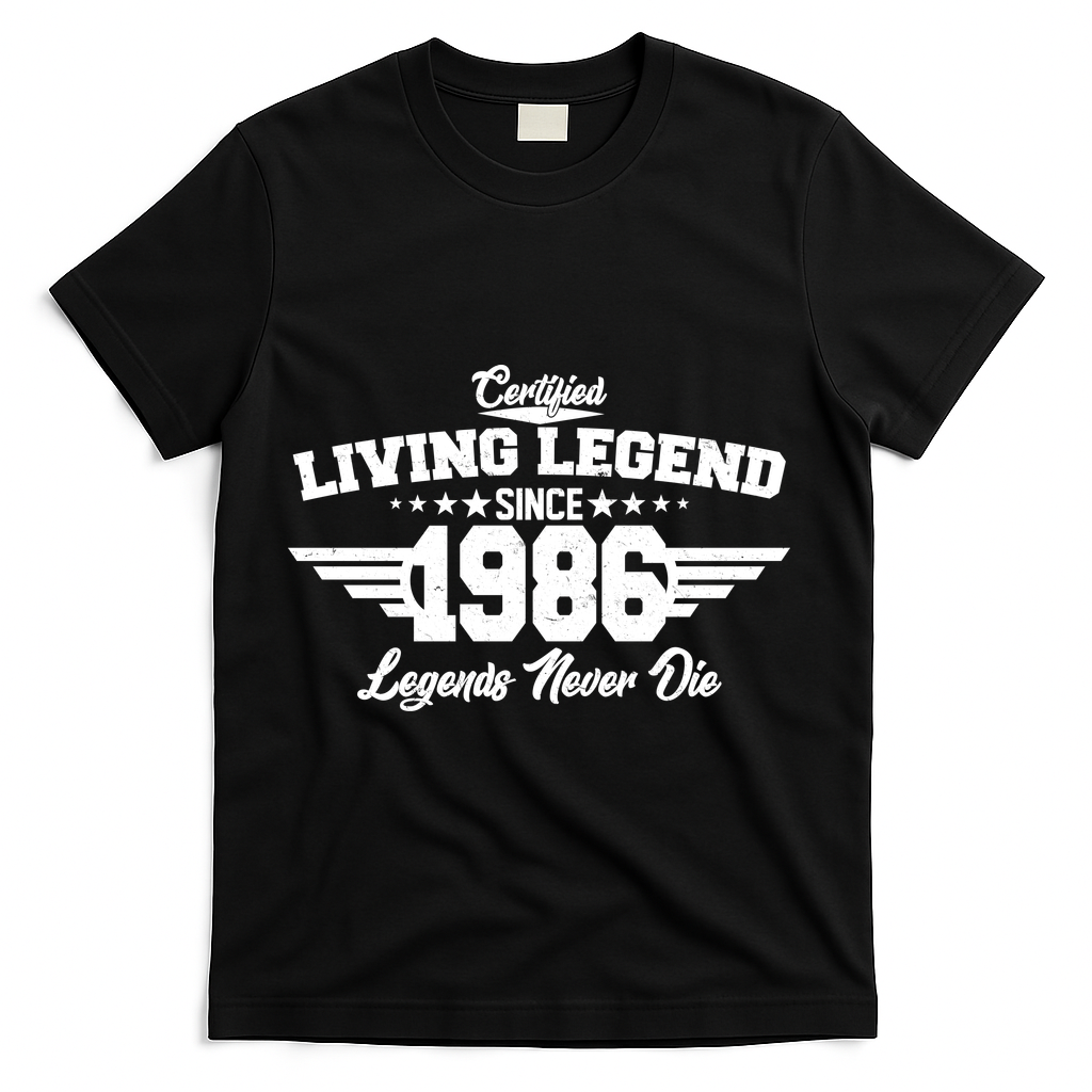 40th Birthday Certified Living Legend Since 1986 Legends product image 2