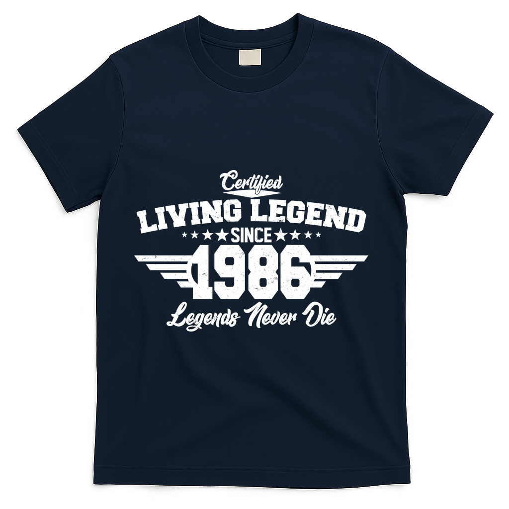40th Birthday Certified Living Legend Since 1986 Legends product image 3