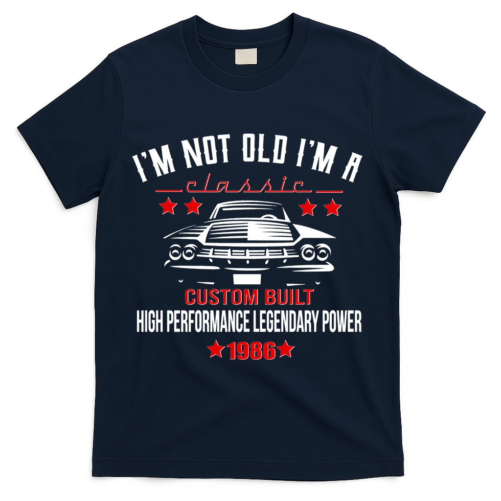 40th Birthday I'm Not Old I'm A Classic 1986 Custom Built product image 3
