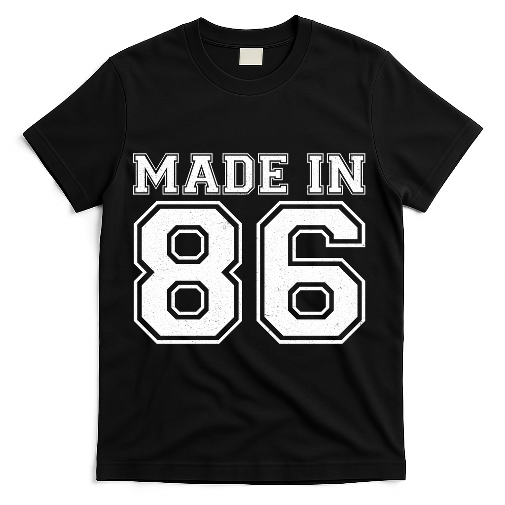 40 Birthday Made In 1986 Sports Jersey T-Shirt product image 2