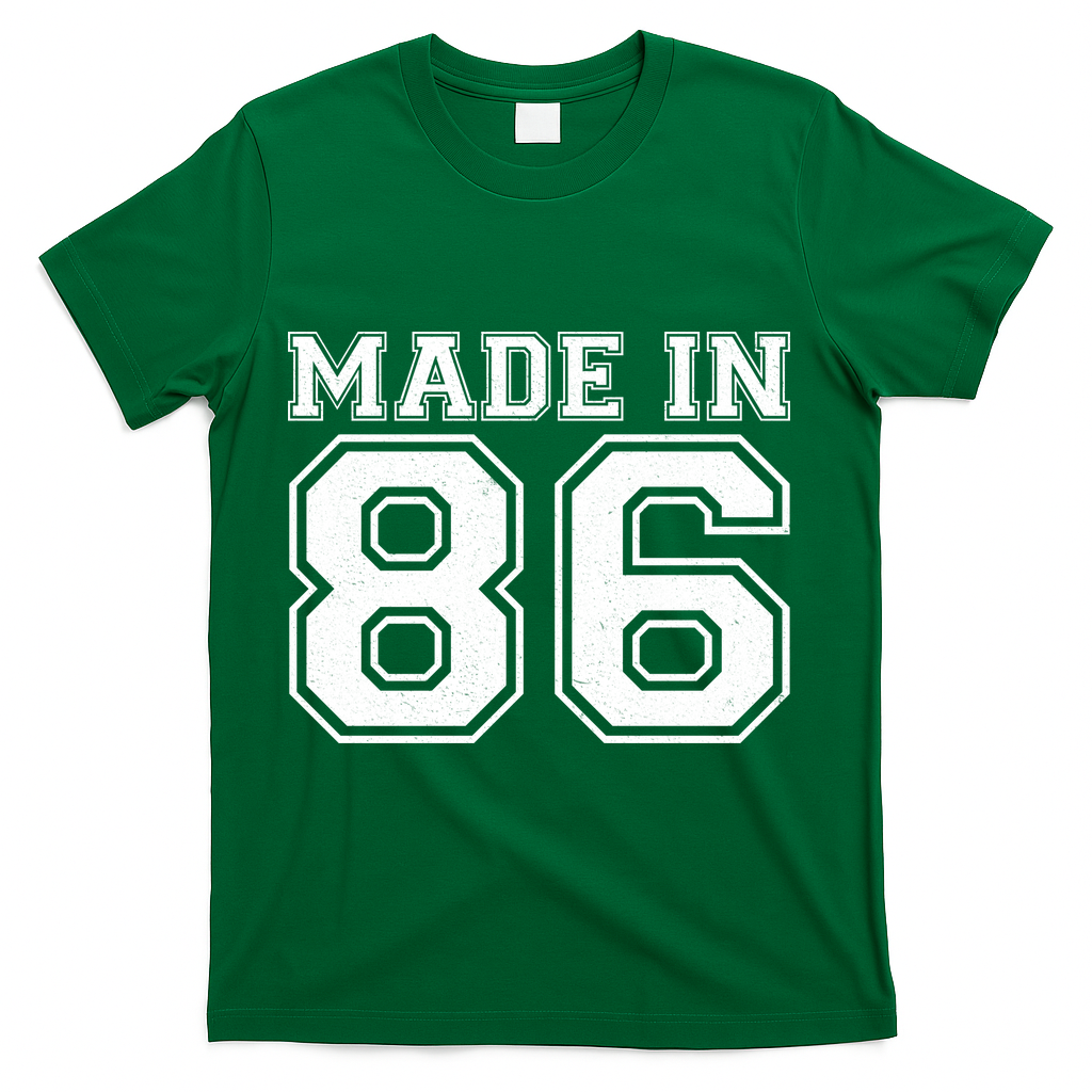40 Birthday Made In 1986 Sports Jersey T-Shirt product image 4
