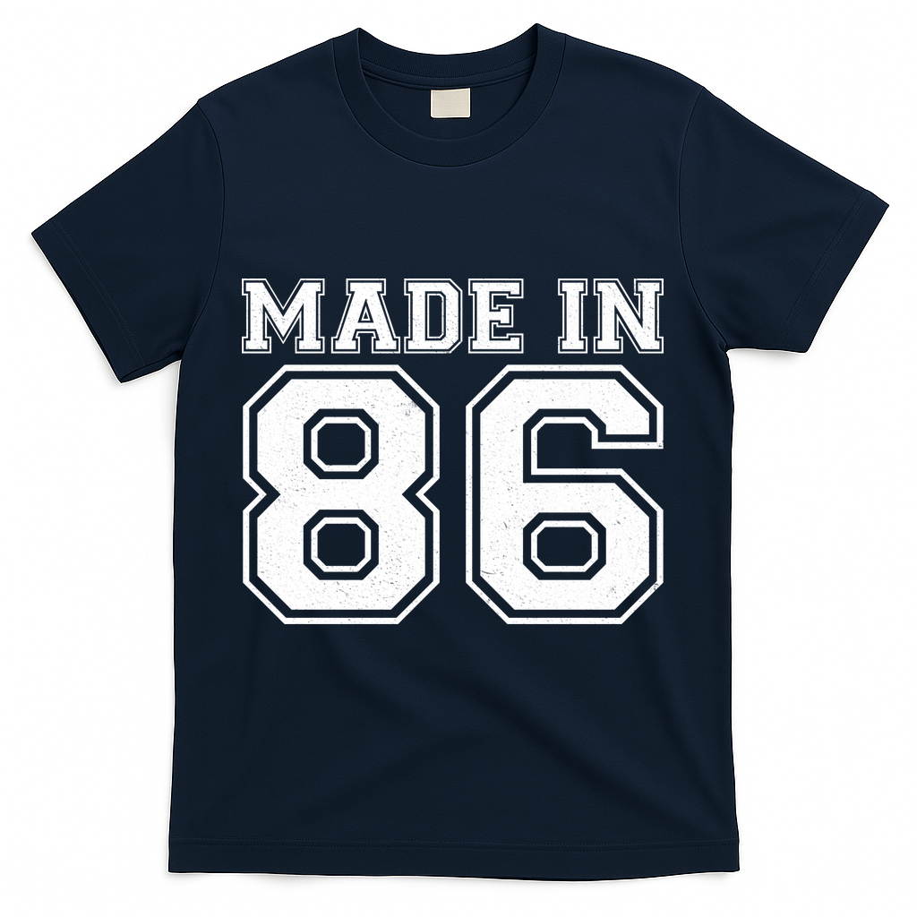 40 Birthday Made In 1986 Sports Jersey T-Shirt product image 3