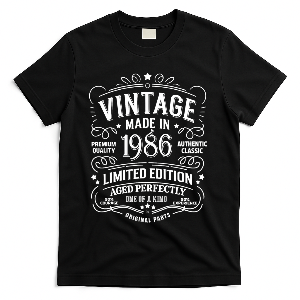 40th Birthday Vintage Made In 1986 Premium Quality product image 2