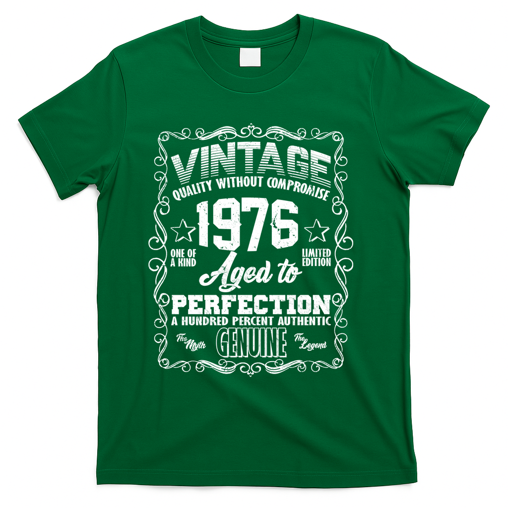 50th Birthday 1976 Vintage Quality Without Compromise Aged product image 4
