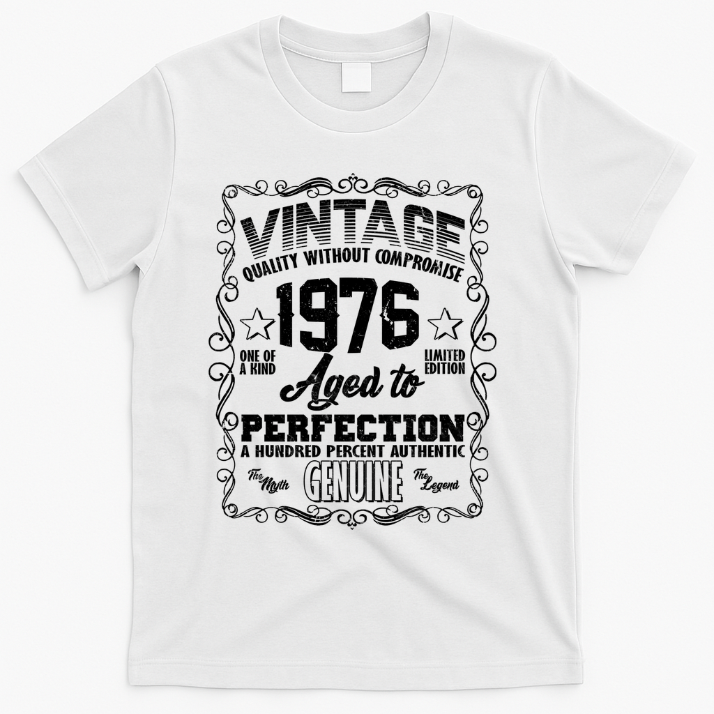 50th Birthday 1976 Vintage Quality Without Compromise Aged product image 1